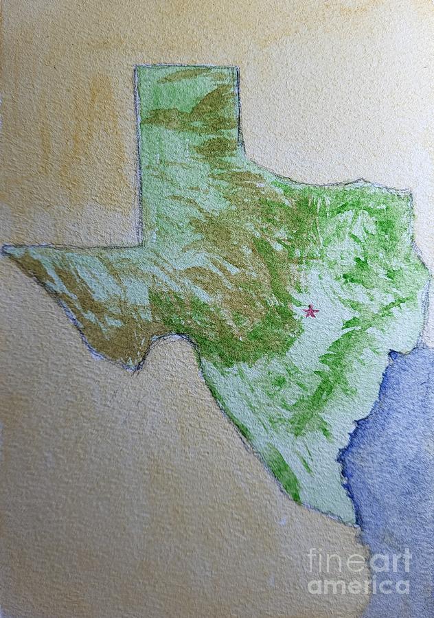 Texas Painting by Stacy C Bottoms
