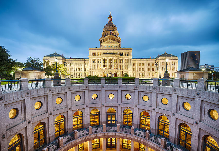 Texas State Capitol Building In Austin Photograph by Traveler1116