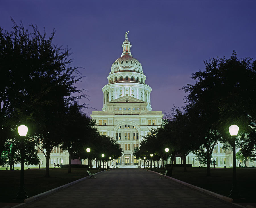 Texas State Capitol Building Photograph by Murat Taner