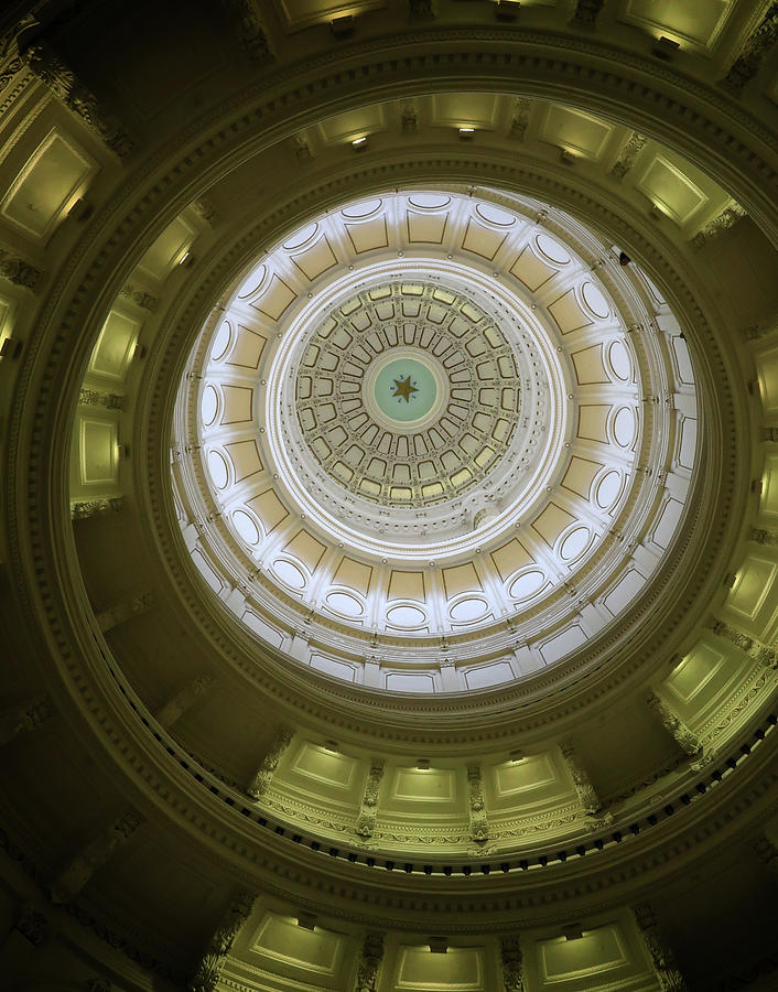 Texas State Capitol Dome Photograph by Dan Sproul