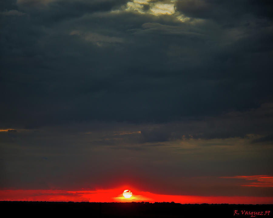 Texas Sunset Photograph by Rene Vasquez