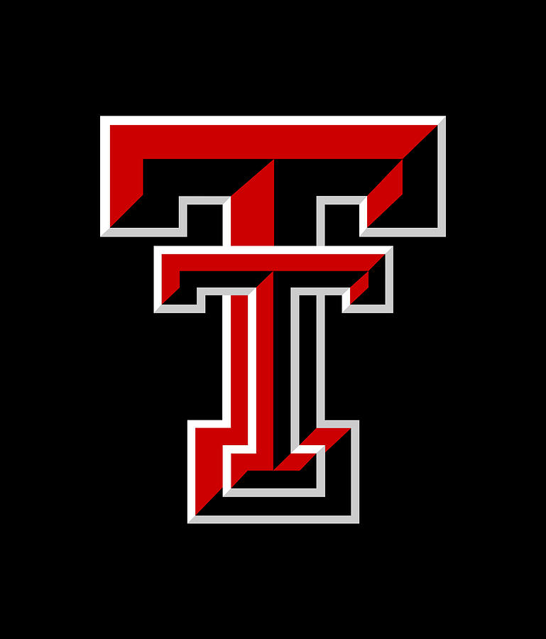 Texas Tech Red Raiders logo Digital Art by Red Veles