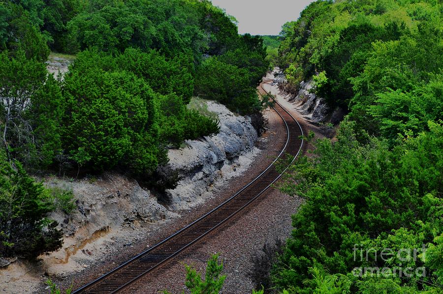 Texas Train Tracks Photograph by Jan Prewett - Fine Art America