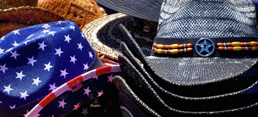 Texas USA Cowboy Hats Photograph by Floyd Snyder