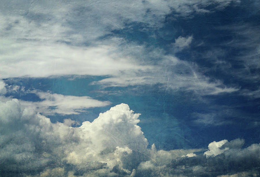 Textured Summer Sky Photograph by Dan Sproul