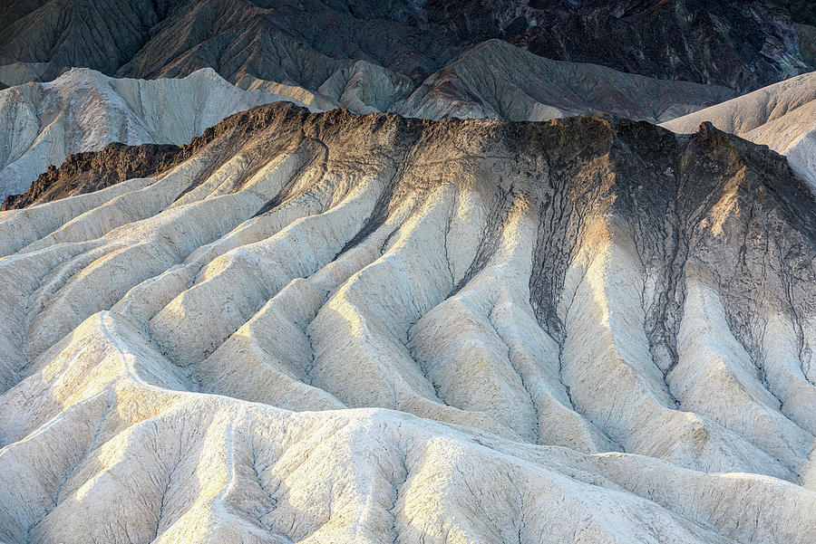 Desert Photograph - Textures of Death Valley by Marla Brown