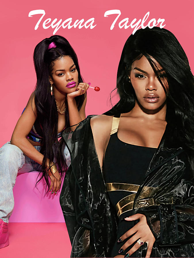 Teyana Taylor Digital Art By Michelle Sorenson Art 5042