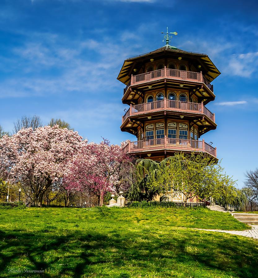 The Pagoda at Patterson Park Photograph by Kathi Isserman