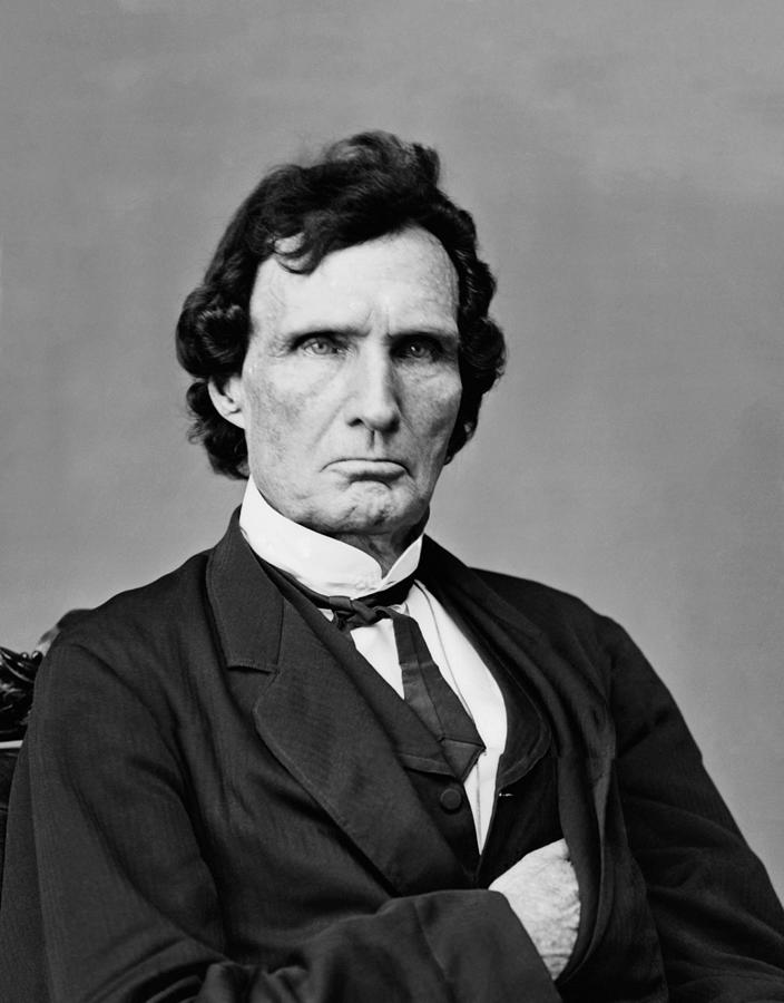 Thaddeus Stevens Portrait Photograph by War Is Hell Store