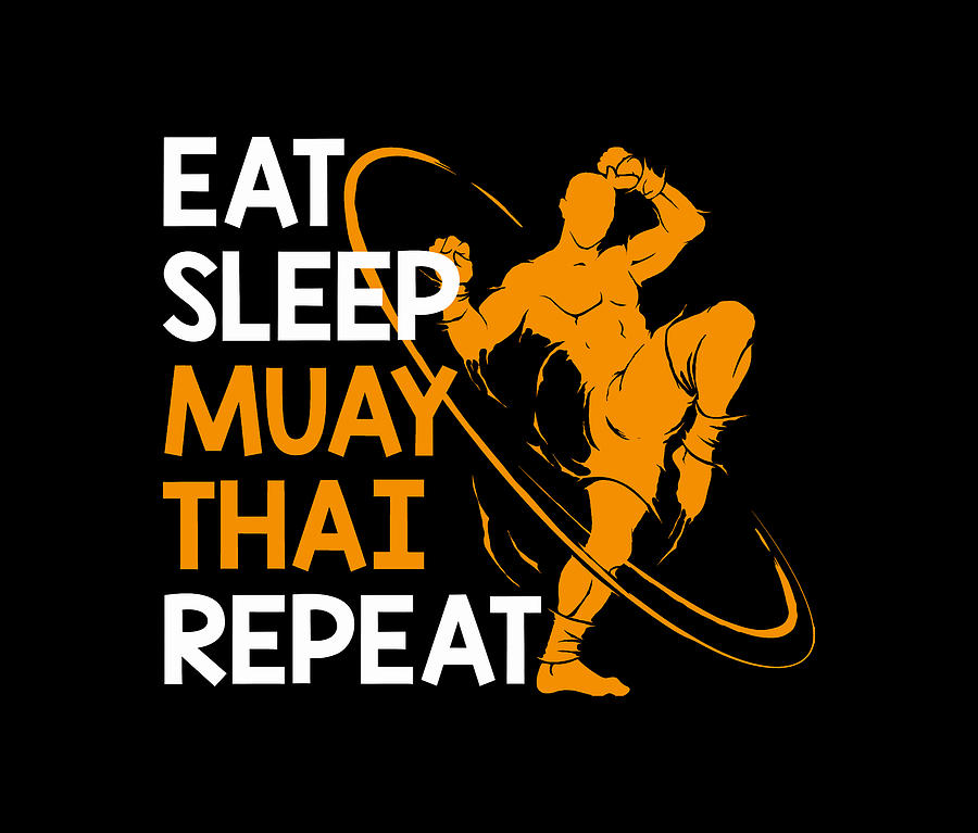 Thailand Martial Arts Fighter Gift Muay Thai Thai Silk Embracing The