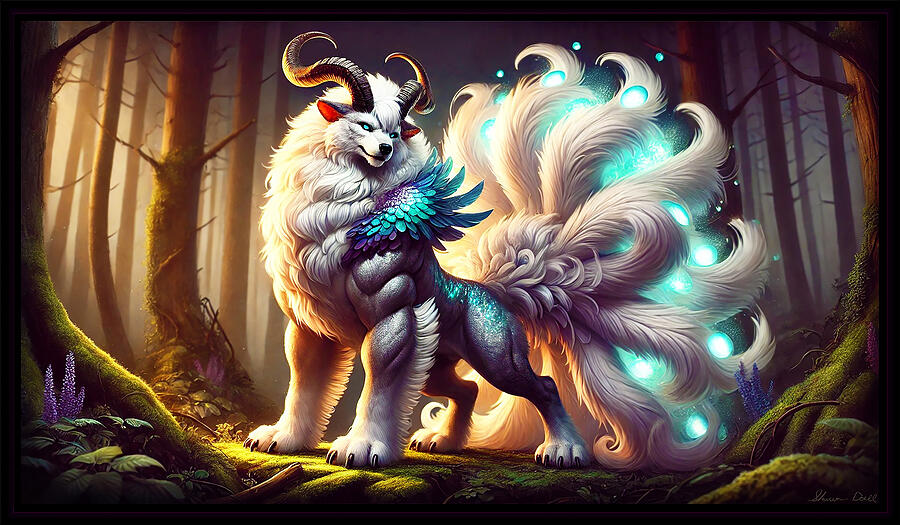 Thalorion the Verdant Sentinel Digital Art by Shawn Dall Thalorion the Verdant Sentinel Digital Art by Shawn Dall