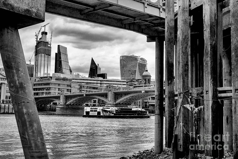 Thames River in London. Photograph by Cyril Jayant