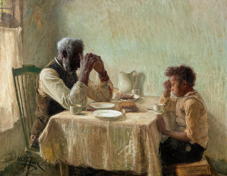 Henry Ossawa Tanner Painting - Thankful Poor by Henry Ossawa Tanner