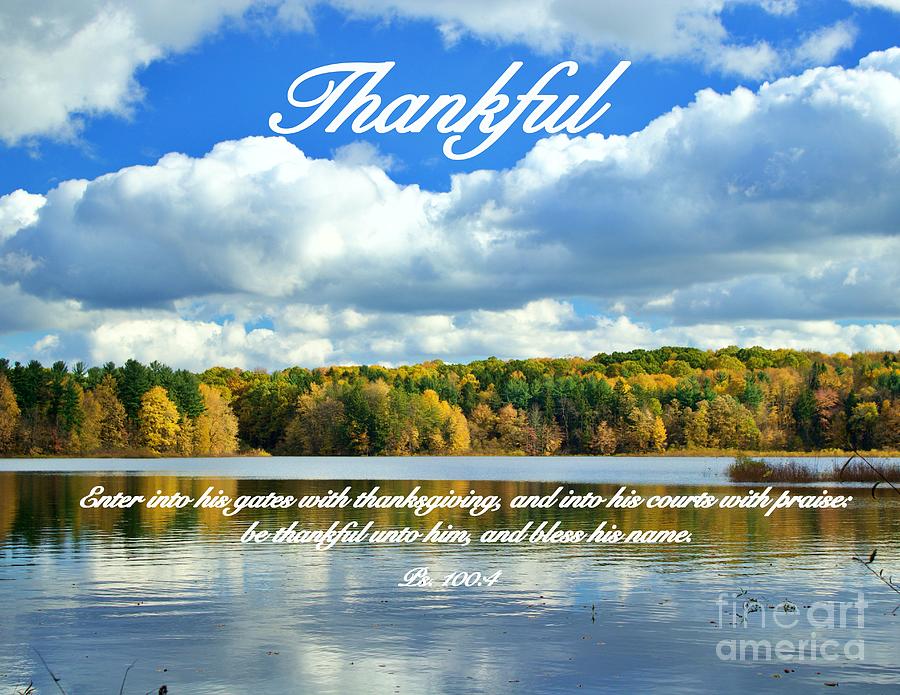Thankful  Photograph by Yvonne M Smith