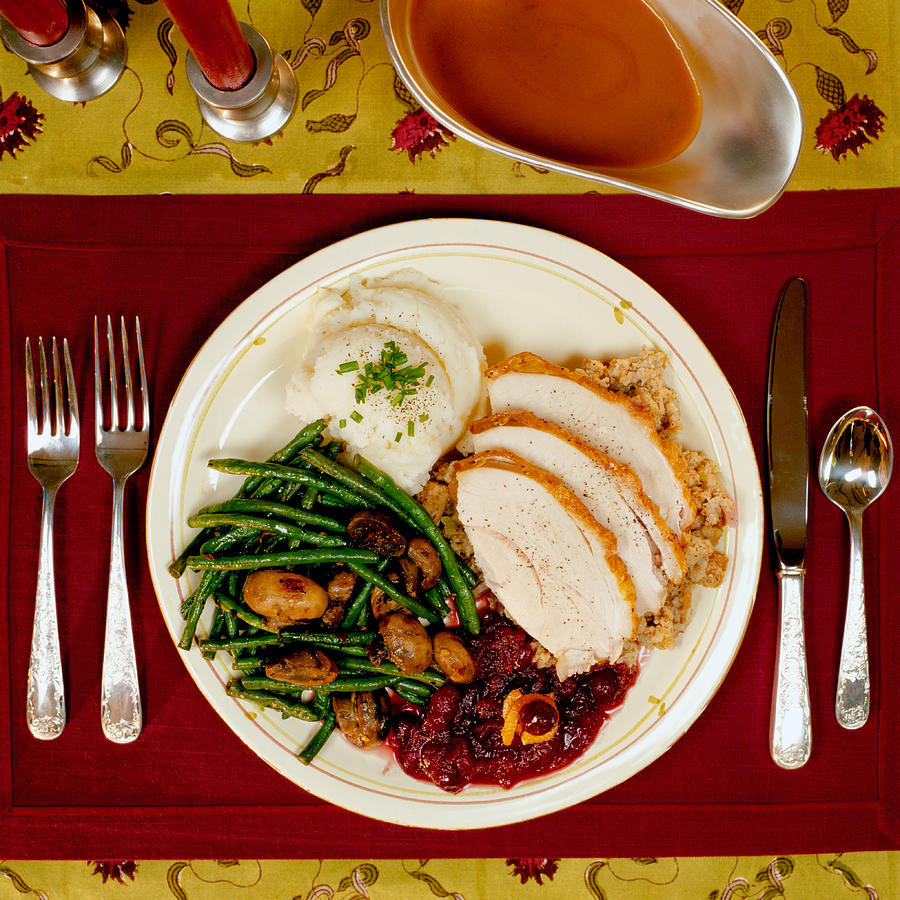 Thanksgiving Dinner Photograph by Spike Mafford