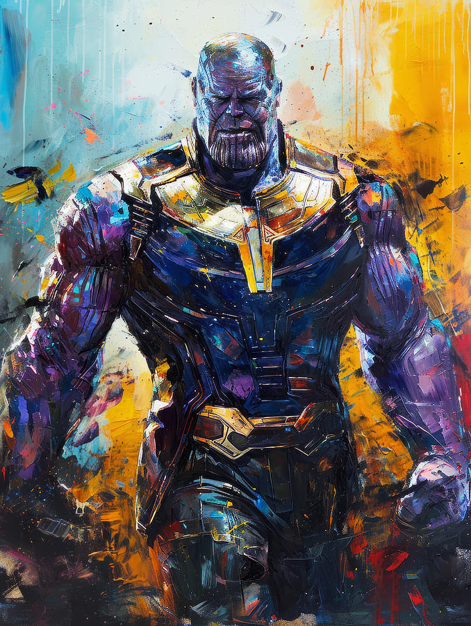 Thanos Painting by Kal Spero - Fine Art America