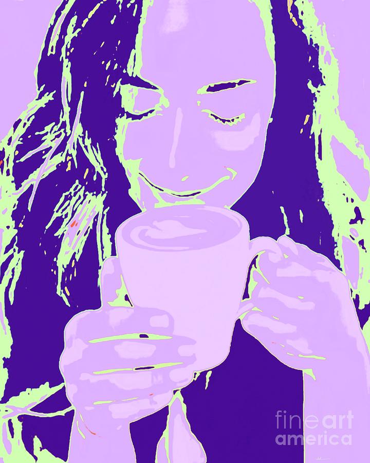 Coffee Painting - That Coffee Aroma by Jack Bunds Coffee Painting - That Coffee Aroma by Jack Bunds