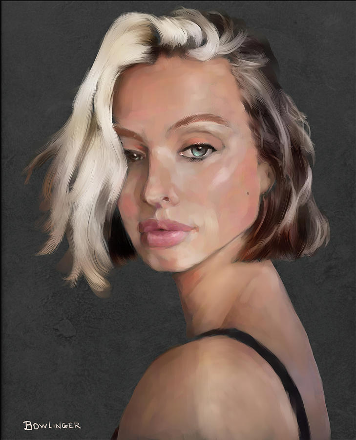 That Tik Tok Girl Digital Art By Scott Bowlinger Fine Art America   That Tik Tok Girl Scott Bowlinger 