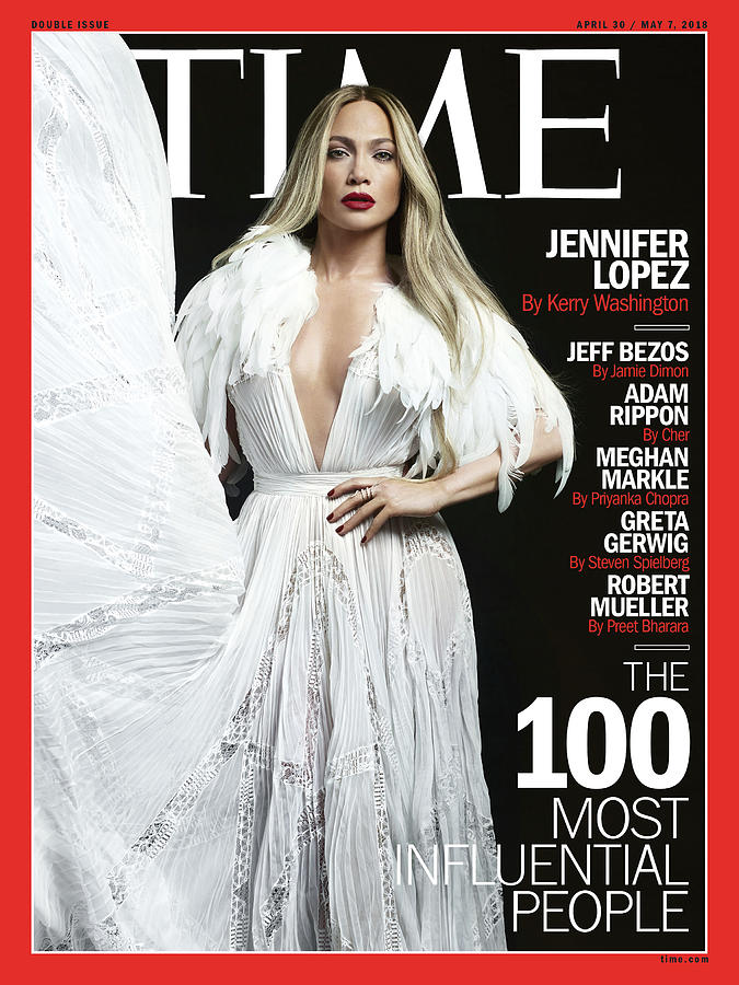 The 100 Most Influential People - Jennifer Lopez Photograph by Photograph by Peter Hapak for TIME