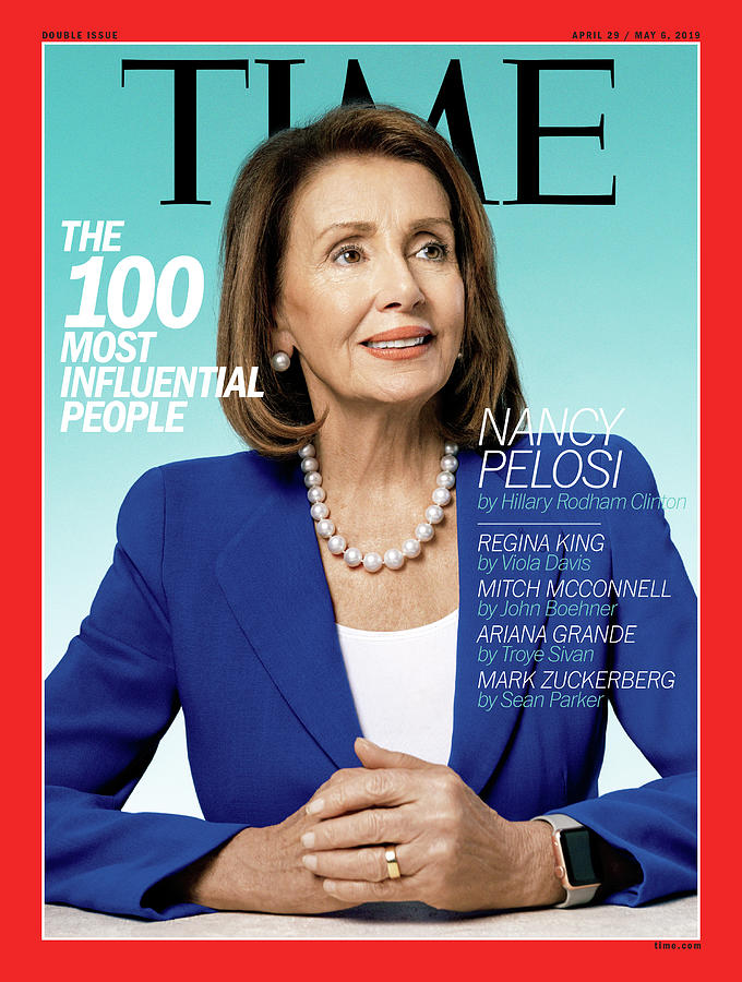 The 100 Most Influential People - Nancy Pelosi Photograph by Photograph by Pari Dukovic for TIME