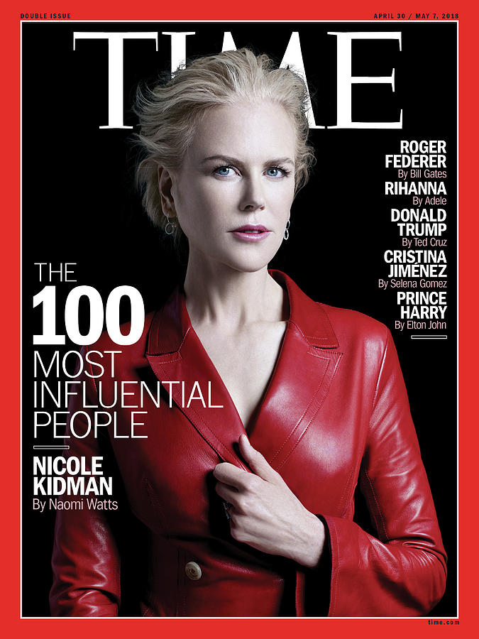 The 100 Most Influential People - Nicole Kidman Photograph by Photograph by Peter Hapak for TIME