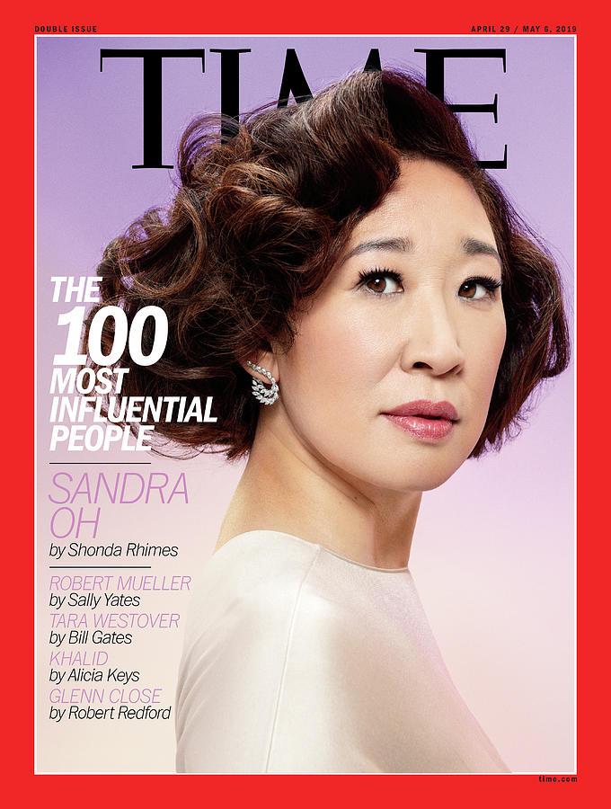 Time Photograph - The 100 Most Influential People - Sandra Oh by Photograph by Pari Dukovic for TIME