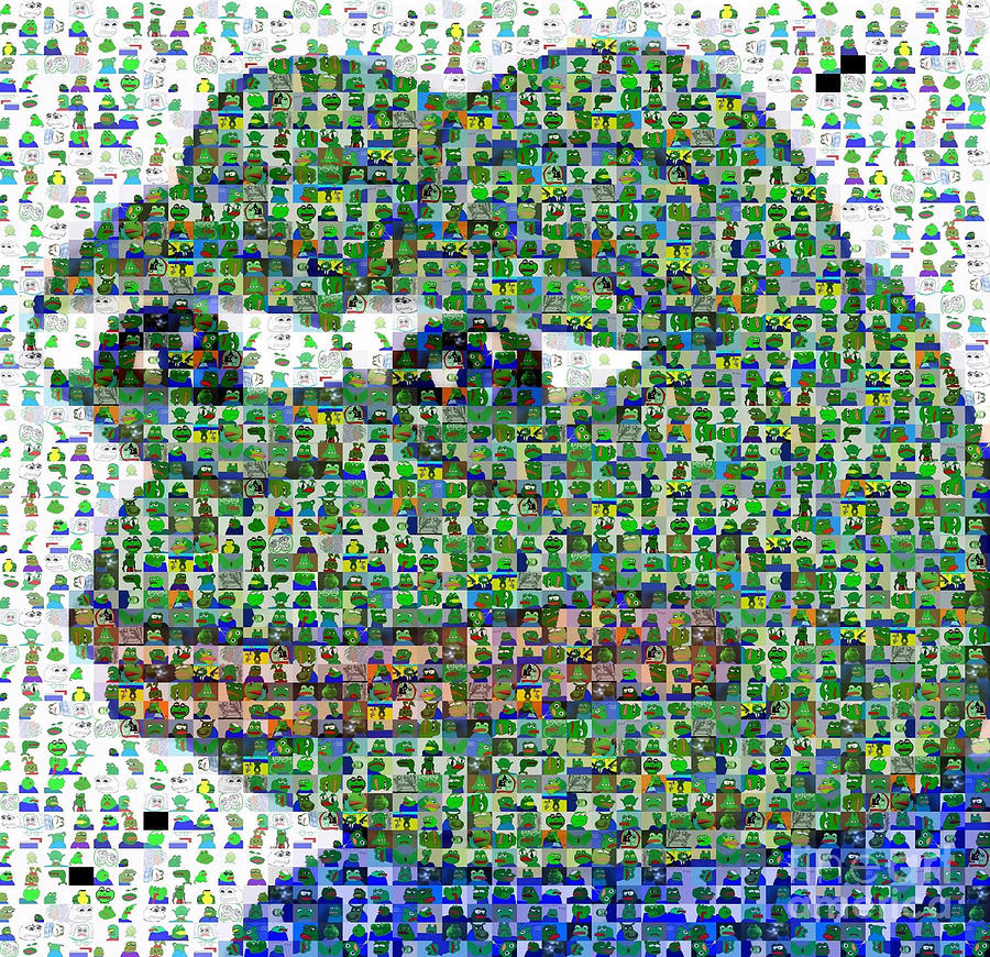 The 1000 Faces Of Pepe The Frog Digital Art by Antonios Valamontes ...