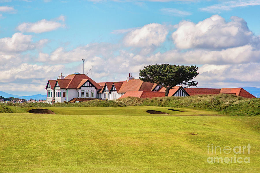 The 18th at Portmarnock Photograph by Scott Pellegrin