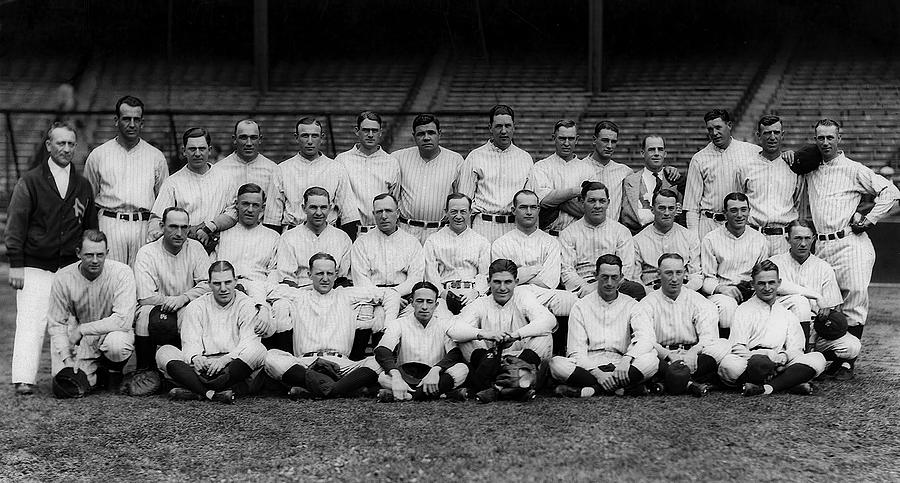The 1926 New York Yankees Photograph by Bain News Service