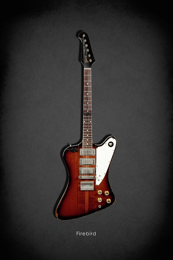 Guitar Photograph - The 1964 Firebird Electric Guitar by Mark Rogan