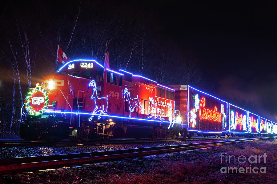 The 2019 Canadian Pacific Holiday Train In Agassiz British Columbia ...