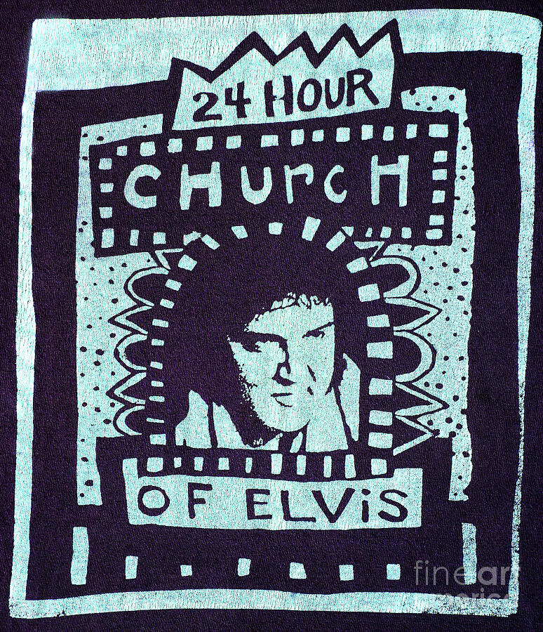 The 24 Hr Church of Elvis Photograph by Joe Schofield