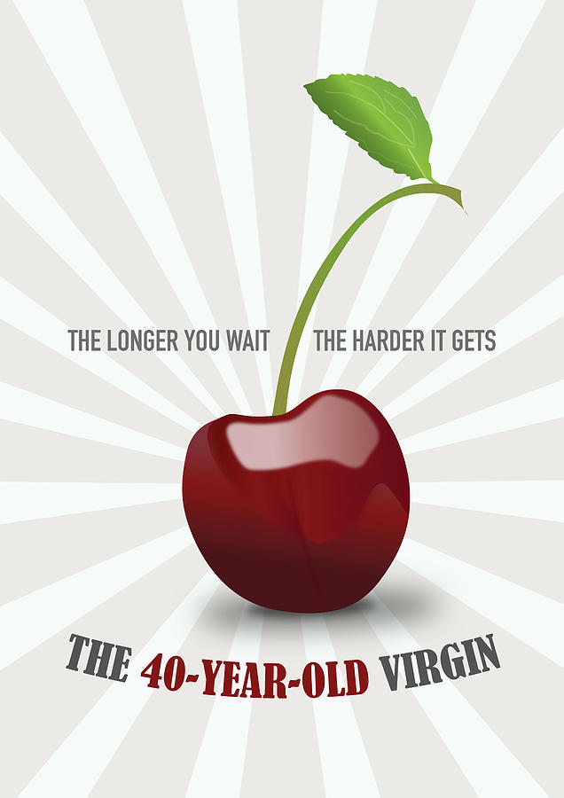 Movie Poster Digital Art - The 40-Year-Old Virgin - Alternative Movie Poster by Movie Poster Boy