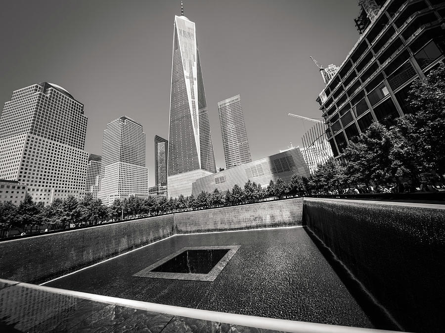 The 9/11 Memorial in New York City  Photograph by Karel Miragaya