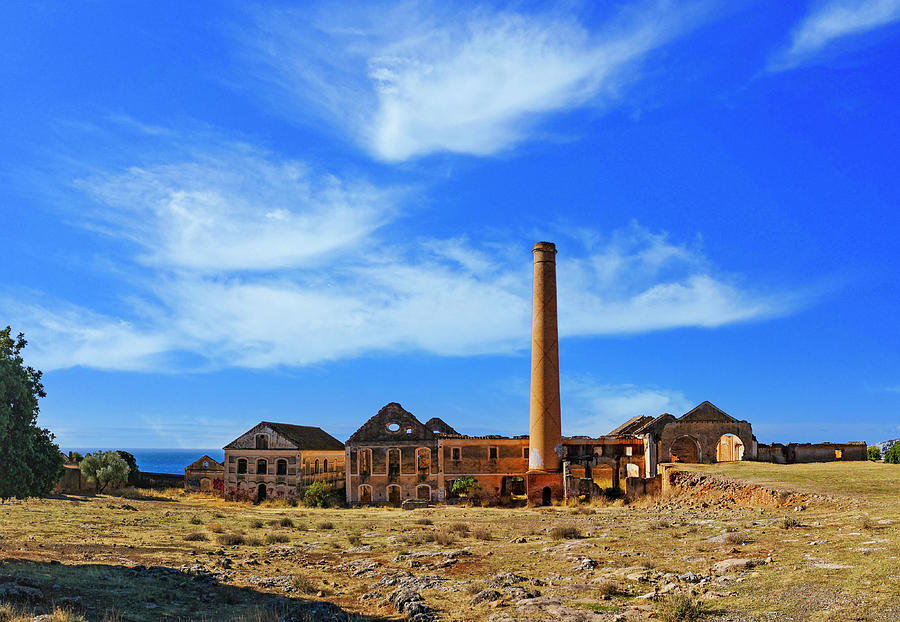 The abandoned San Joaquin sugar factory, between Mara and Nerja, Malaga Province, Andalucia, Spain Photograph by Panoramic Images