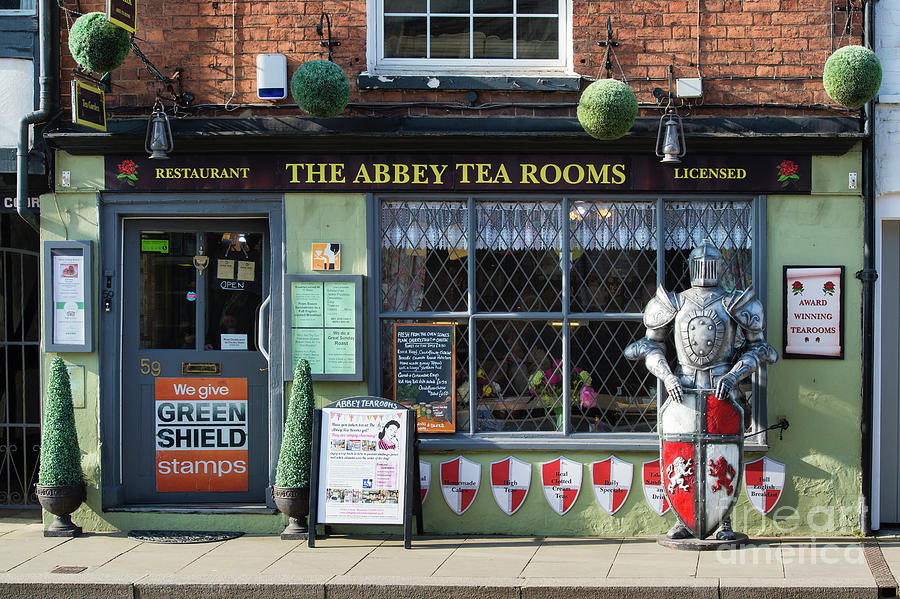 The Abbey Tea Rooms Tewkesbury Photograph by Tim Gainey