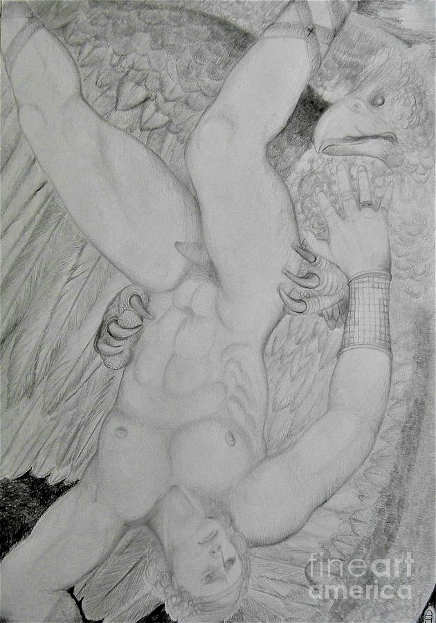 The Abduction Of Ganymede by Balkishan Jhumat The Abduction Of Ganymede by Balkishan Jhumat