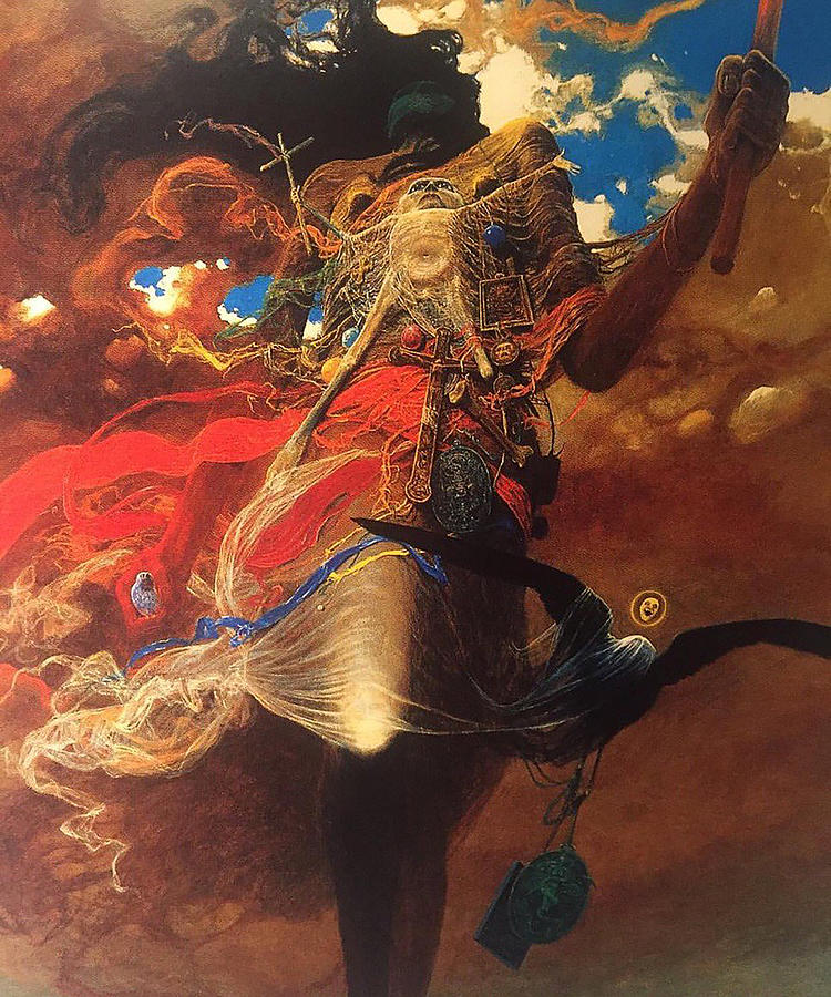 The Abstract and Fantastic Art of Zdzislaw Beksinski Painting by Fatima ...