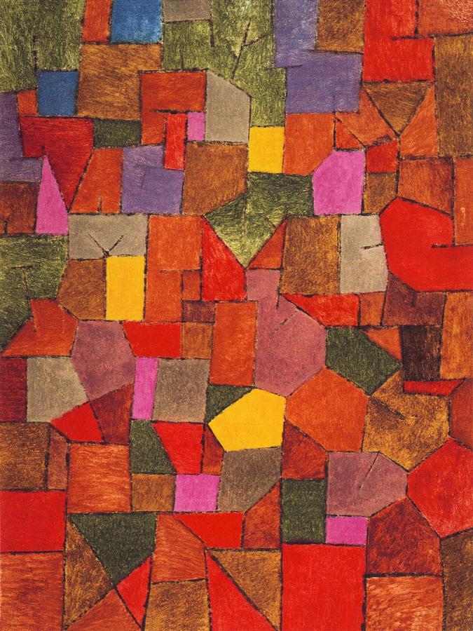 The Abstraction Of Nature In Paul Klee's Art Painting By Ilyas Dani ...