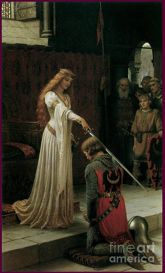 The Accolade 1901 Painting