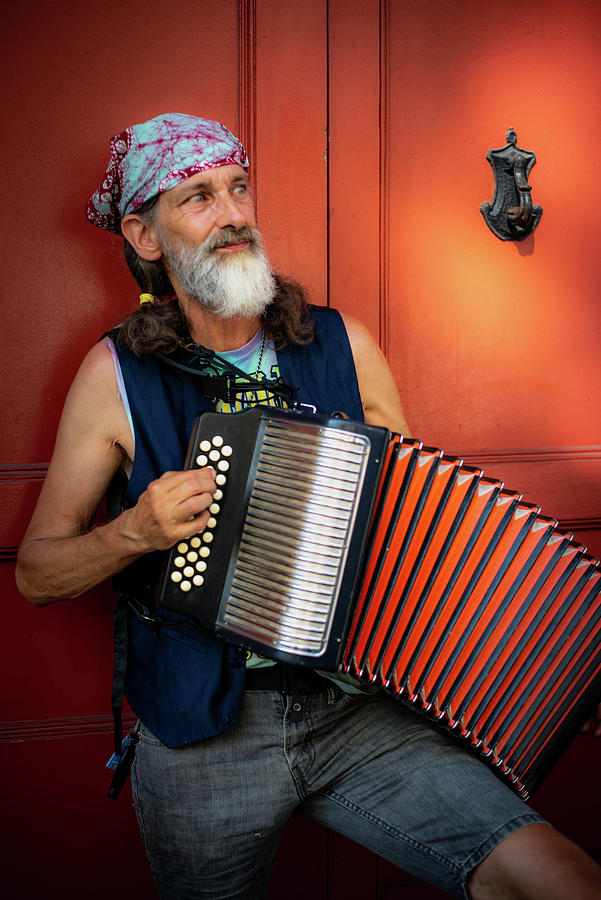 The Accordionist Photograph by Greg Mimbs - Fine Art America