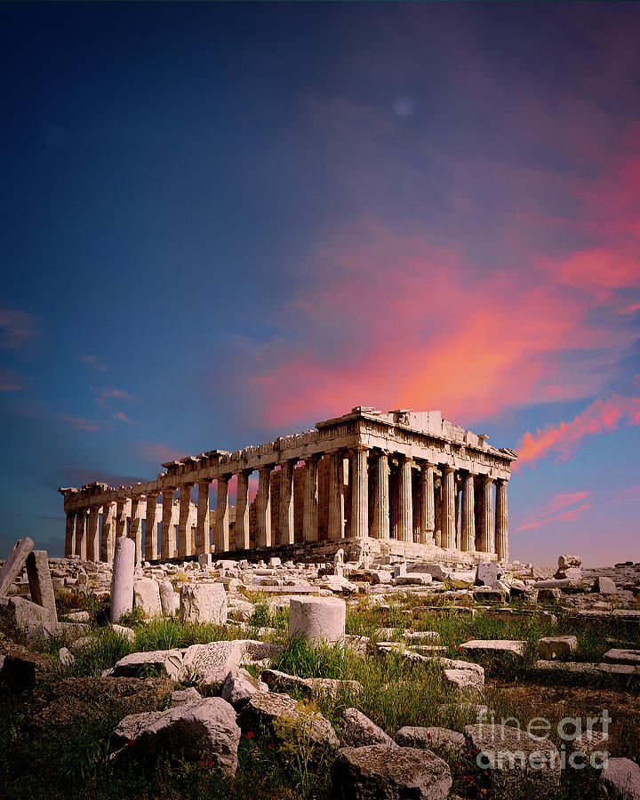 The Acropolis Photograph by Edmund Nagele FRPS