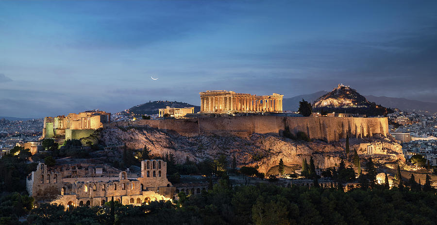 The Acropolis Of Athens Photograph