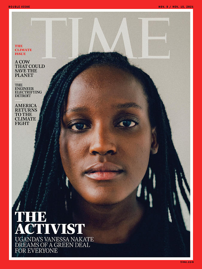 The Activist - Vanessa Nakate - The Climate Issue Photograph by Photograph by Mustafah Abdulaziz for TIME