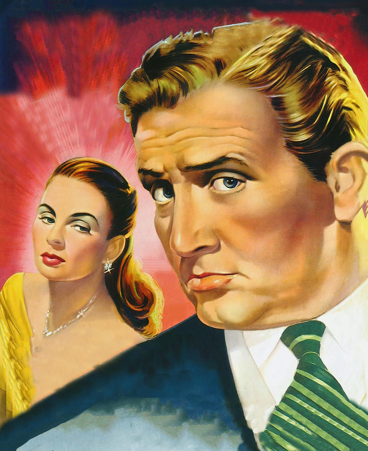 The Actress, 1953, movie poster painting Painting by Movie World Posters
