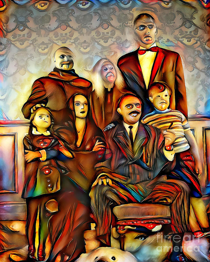 The Addams Family Portrait 20200425 Photograph by Wingsdomain Art and Photography