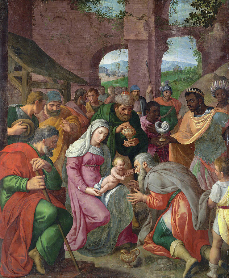 The Adoration Of The Magi Painting By Anonymous Antwerp School - Pixels