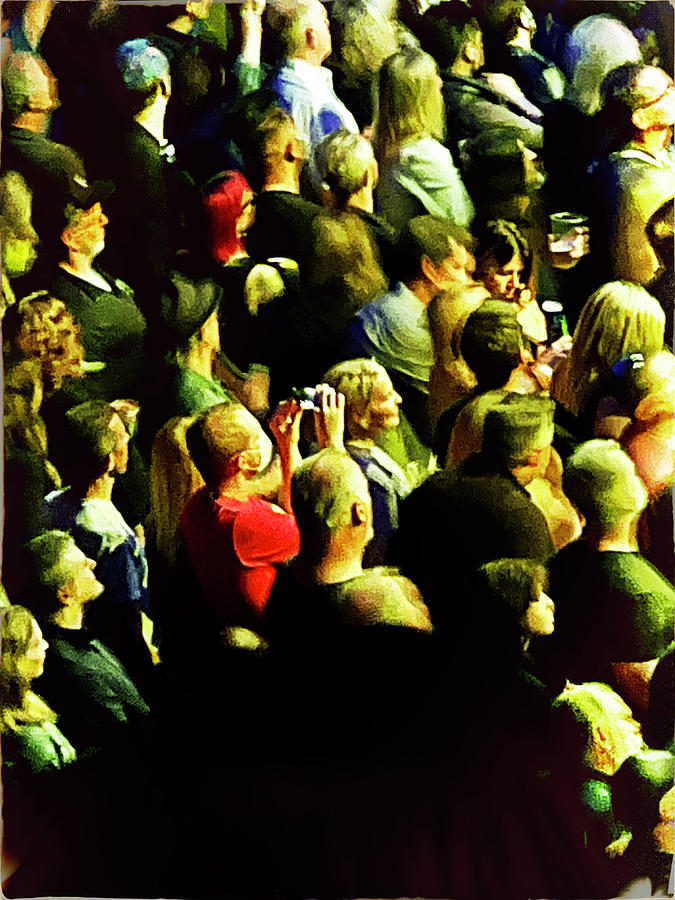 The Adoring Crowd Digital Art by Anne Thurston