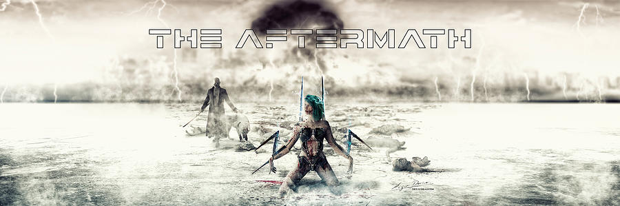 The Aftermath The end of her war Digital Art by Argus Dorian