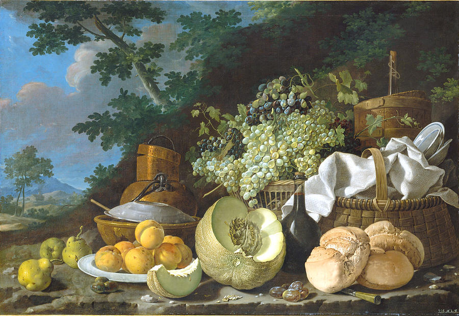 Still Life Painting - The Afternoon Meal                                                   by Long Shot